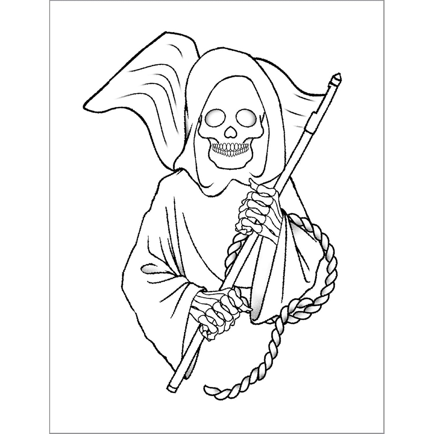 Vintage Tattoo Designs Coloring Book for Adults | Western Traditional Tattoos