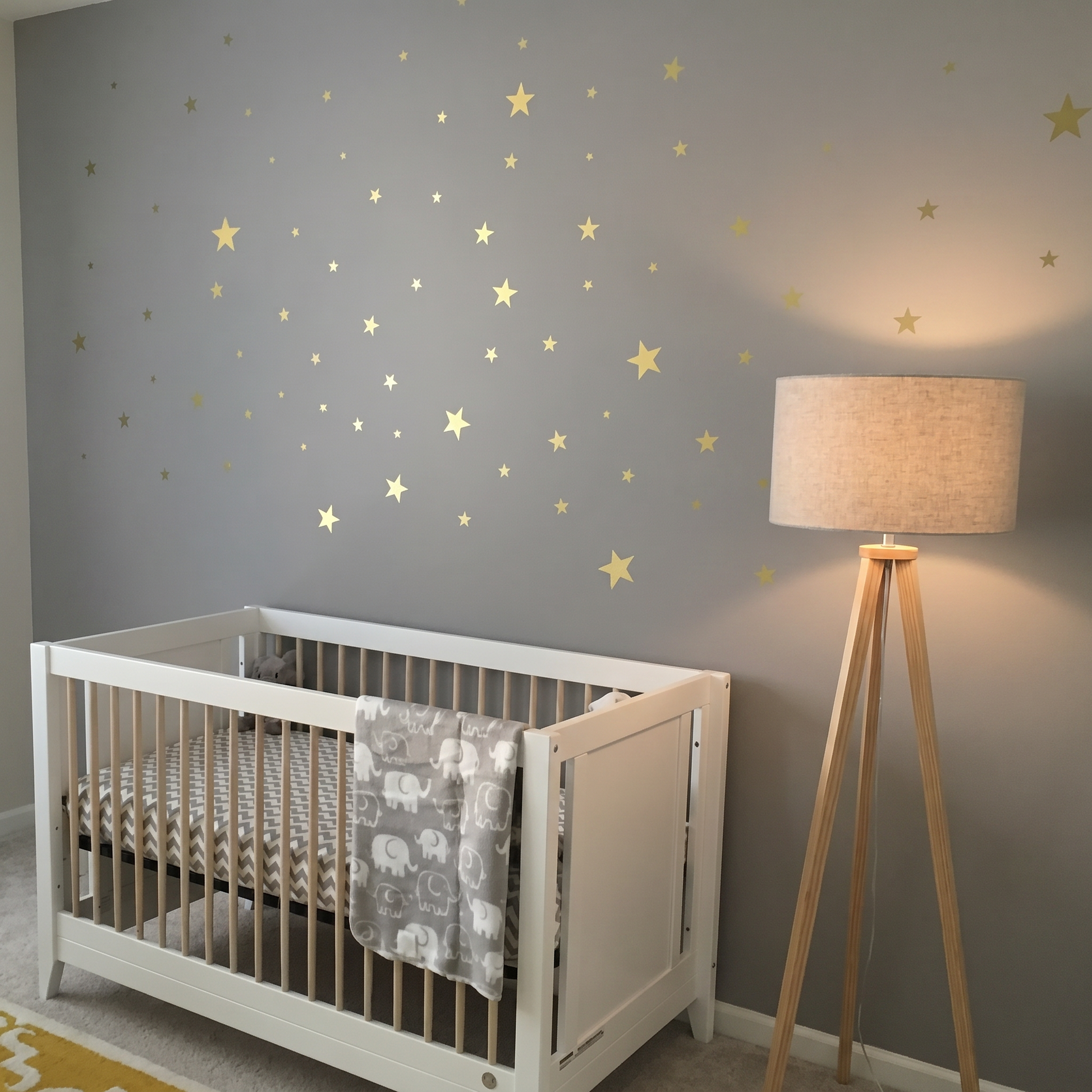 Vinyl Star Wall Decals - Sold Per Sheet