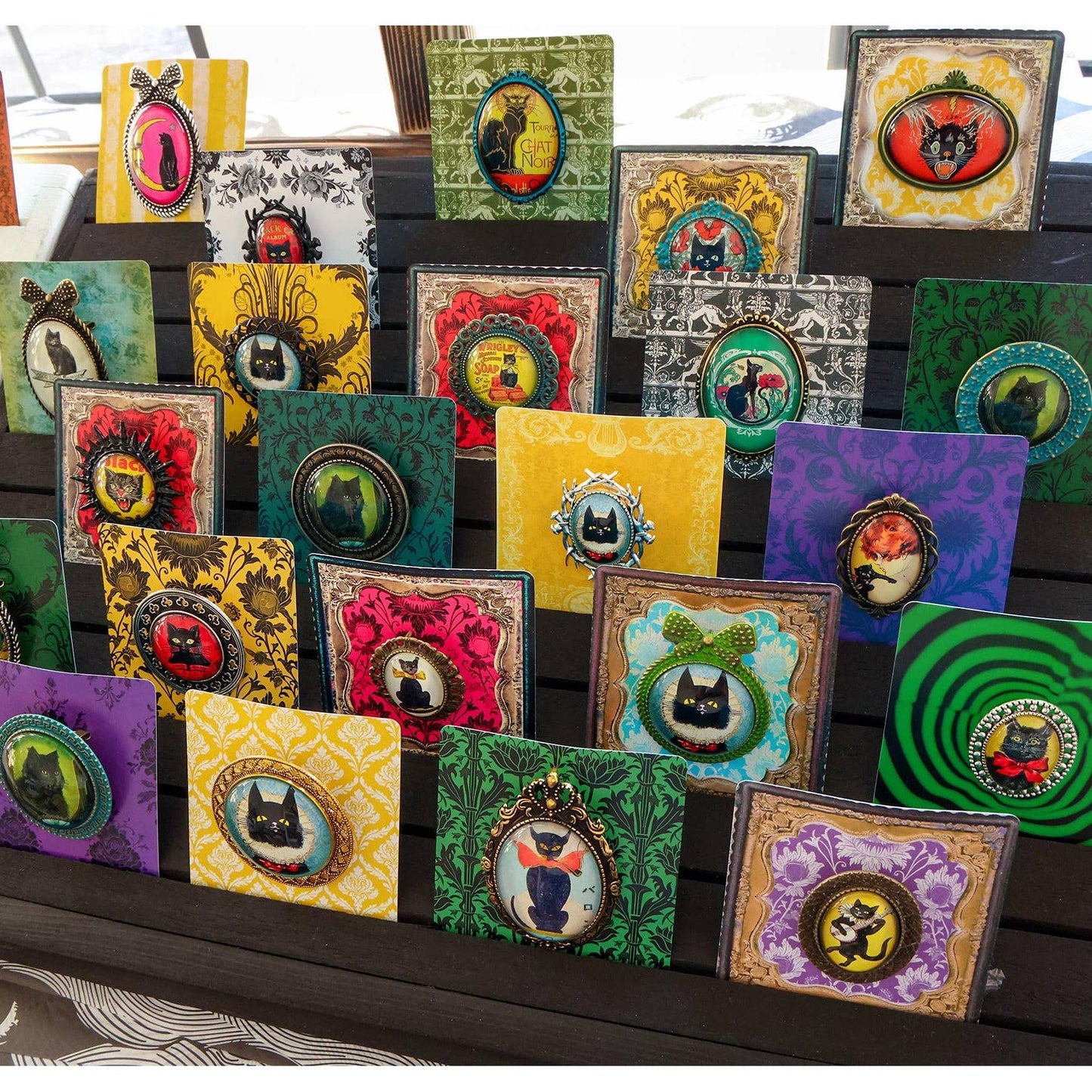 Virginia Oldoini Countess of Castiglione Brooch | Vintage Portrait Art in Antiqued Silver Tone