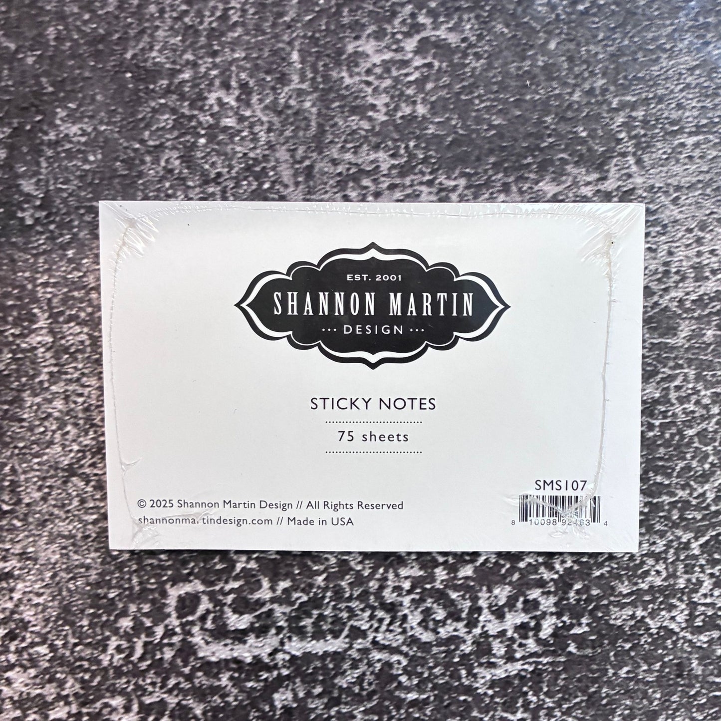 Wake Up Kick Ass Sticky Note in Orange | Funny Vintage Sticky Notes | 75 Sheets