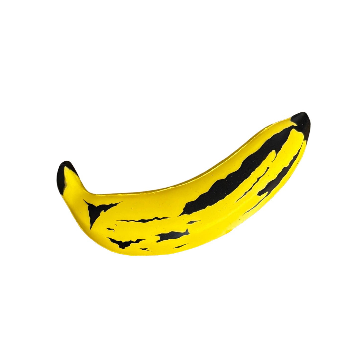 Warhol Banana Stress Reliever | Andy Warhol-Inspired Squishy Art Toy