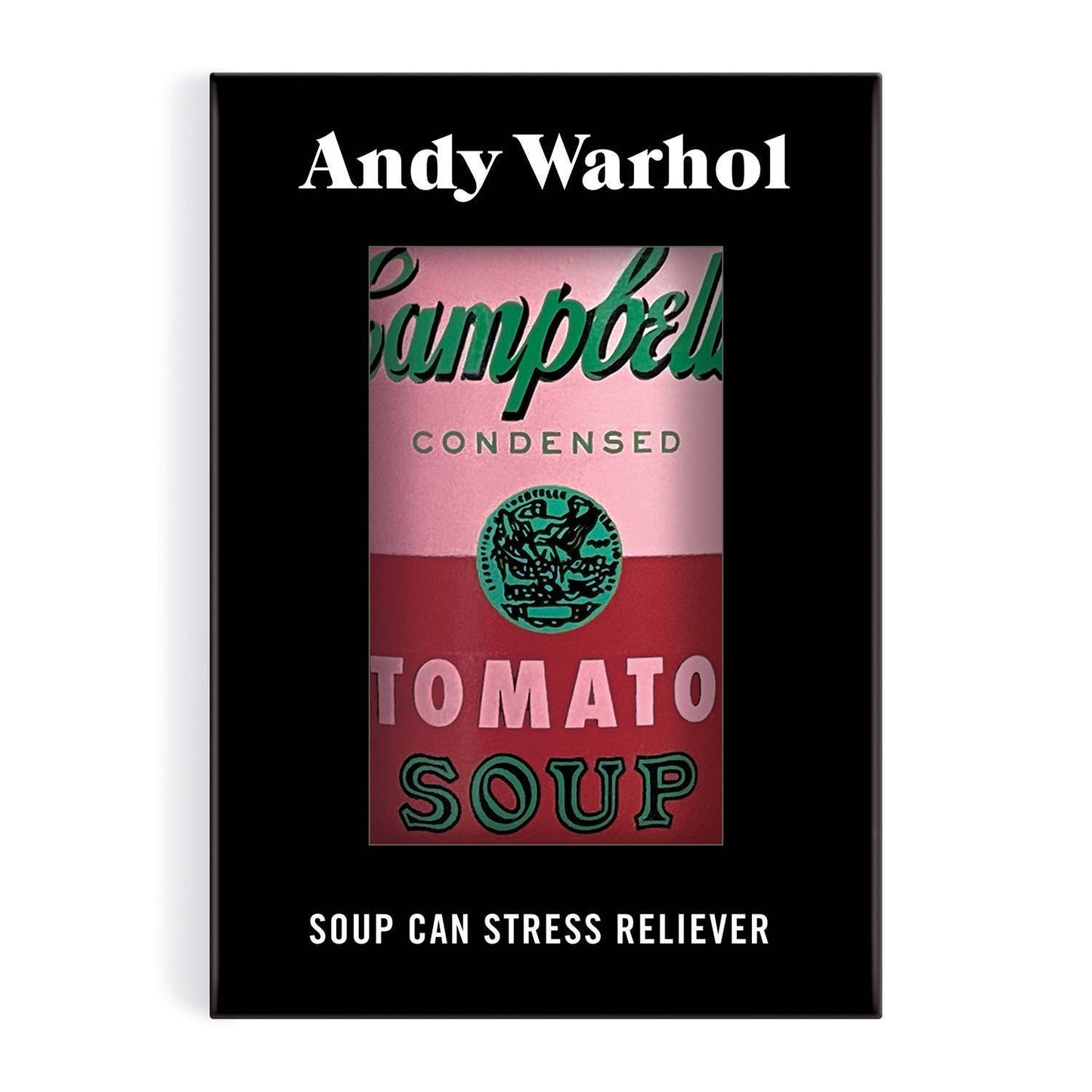 Warhol Soup Can Stress Reliever | Squeezable Soup Can