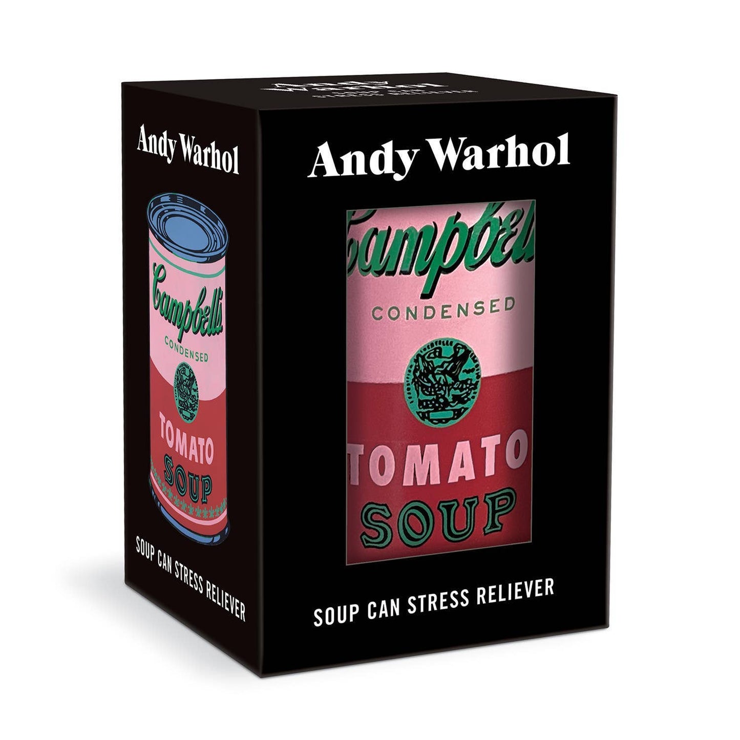 Warhol Soup Can Stress Reliever | Squeezable Soup Can