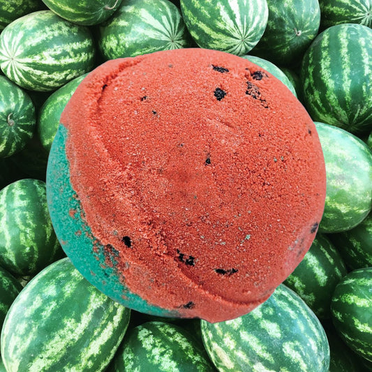 Watermelon Sugar Bath Bomb | Sugar Sweet Bathtub Bliss Fizzle Fizzer | 4.96oz