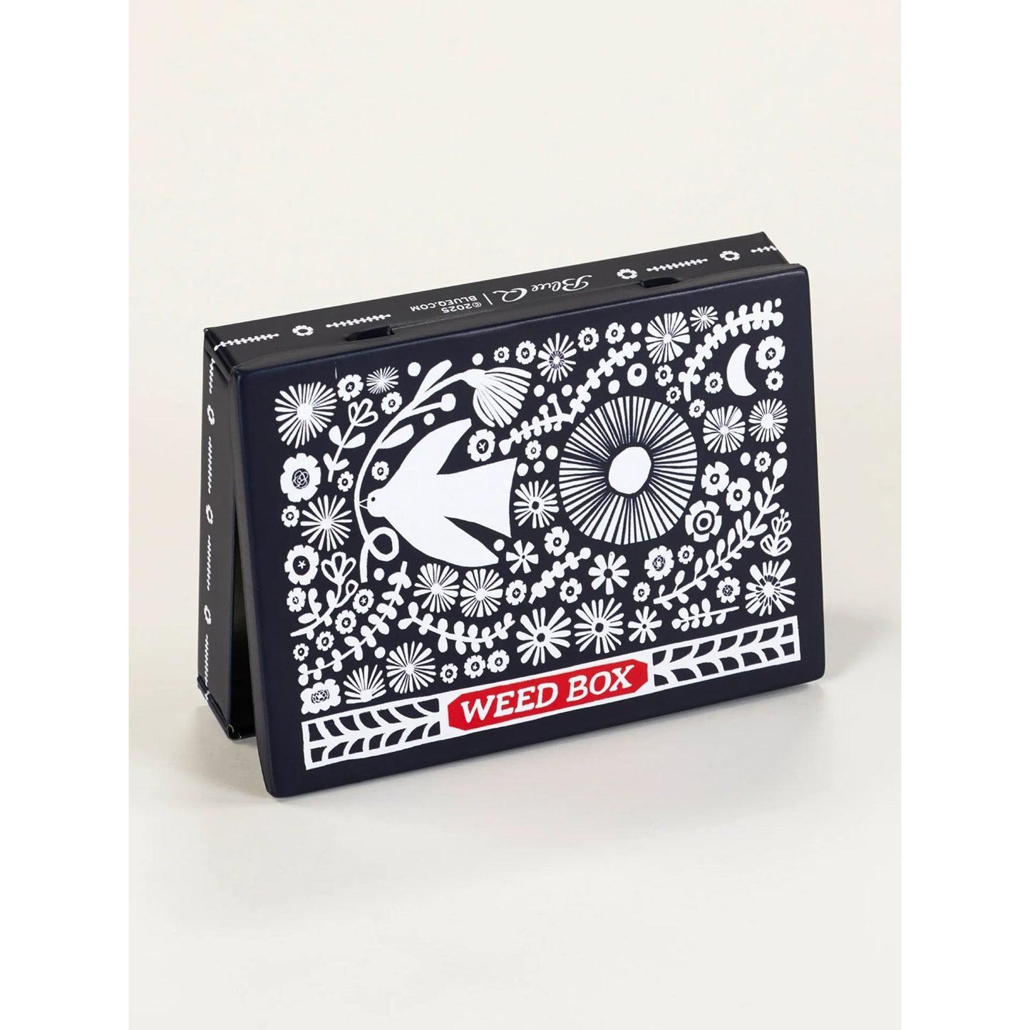 Weed Box Pocket Box | Small Tin Case | 4.25" X 0.75" | BlueQ at GetBullish