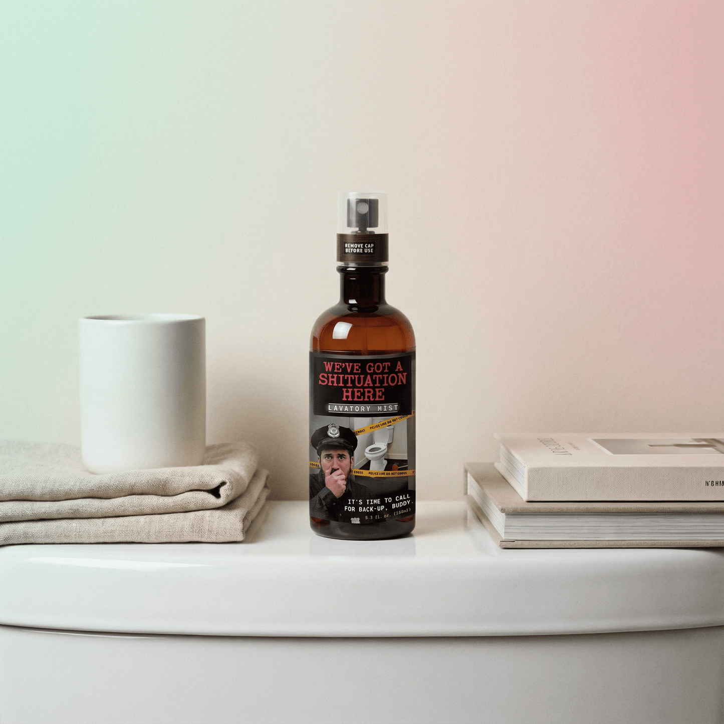 We've Got A Shituation Lavatory Mist in Lemon, Basil and Musk Scent | BlueQ at GetBullish