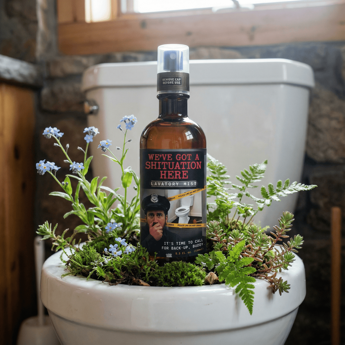 We've Got A Shituation Lavatory Mist in Lemon, Basil and Musk Scent | BlueQ at GetBullish