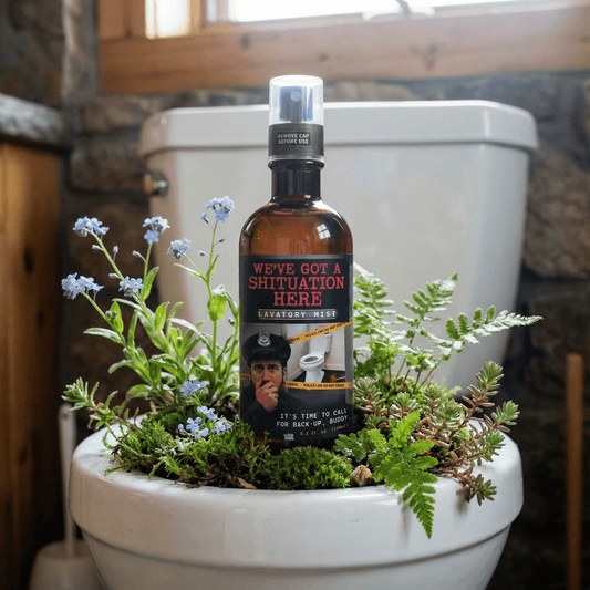 We've Got A Shituation Lavatory Mist in Lemon, Basil and Musk Scent | BlueQ at GetBullish