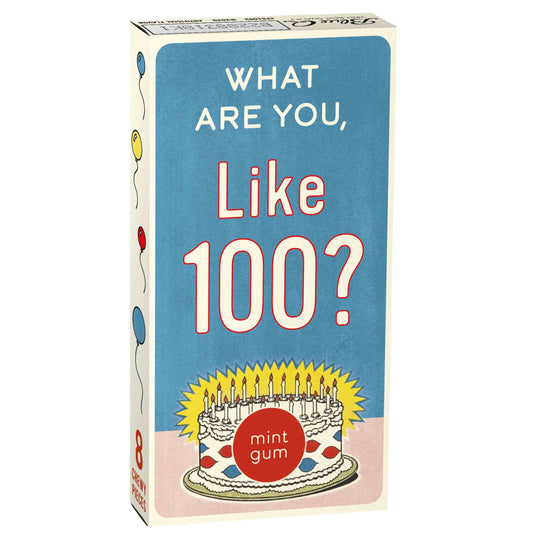 What Are You Like 100 Birthday Gum | Funny Mint Flavored Candy