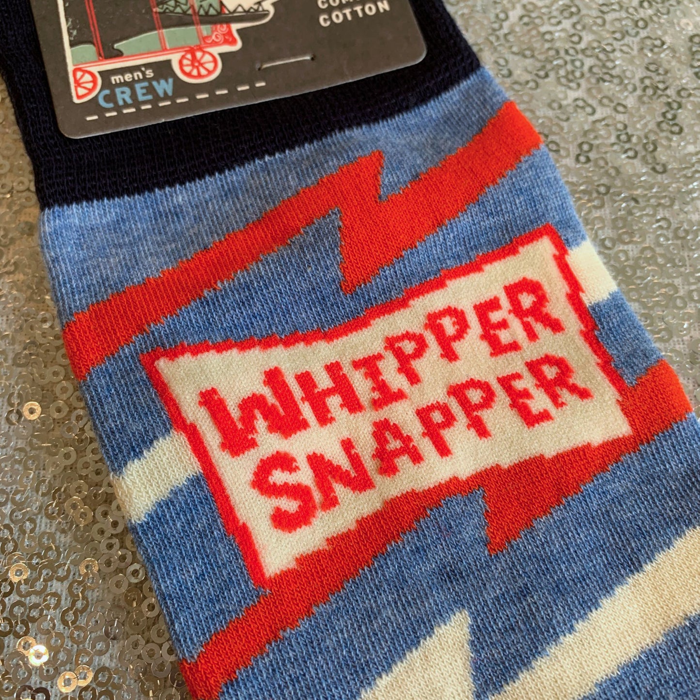 Whippersnapper Men's Crew Socks | BlueQ at GetBullish