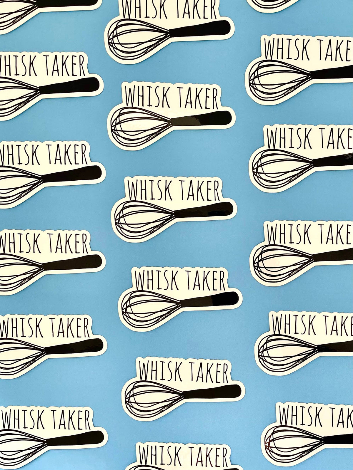 Whisk Taker Baking Utensil Vinyl Sticker
