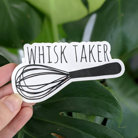 Whisk Taker Baking Utensil Vinyl Sticker-Moonlight Makers-The Bullish Store
