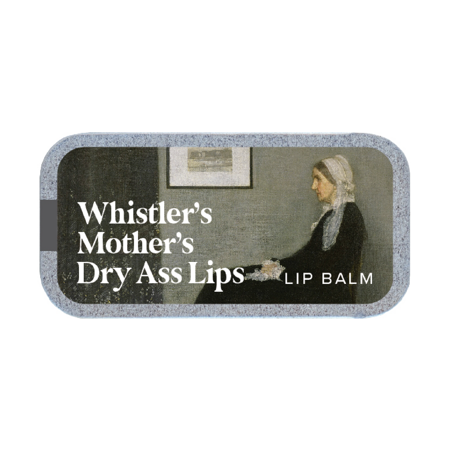Whistler's Mother's Lip Balm in Funny Old School Tin | Original Flavor Lip Moisturizer