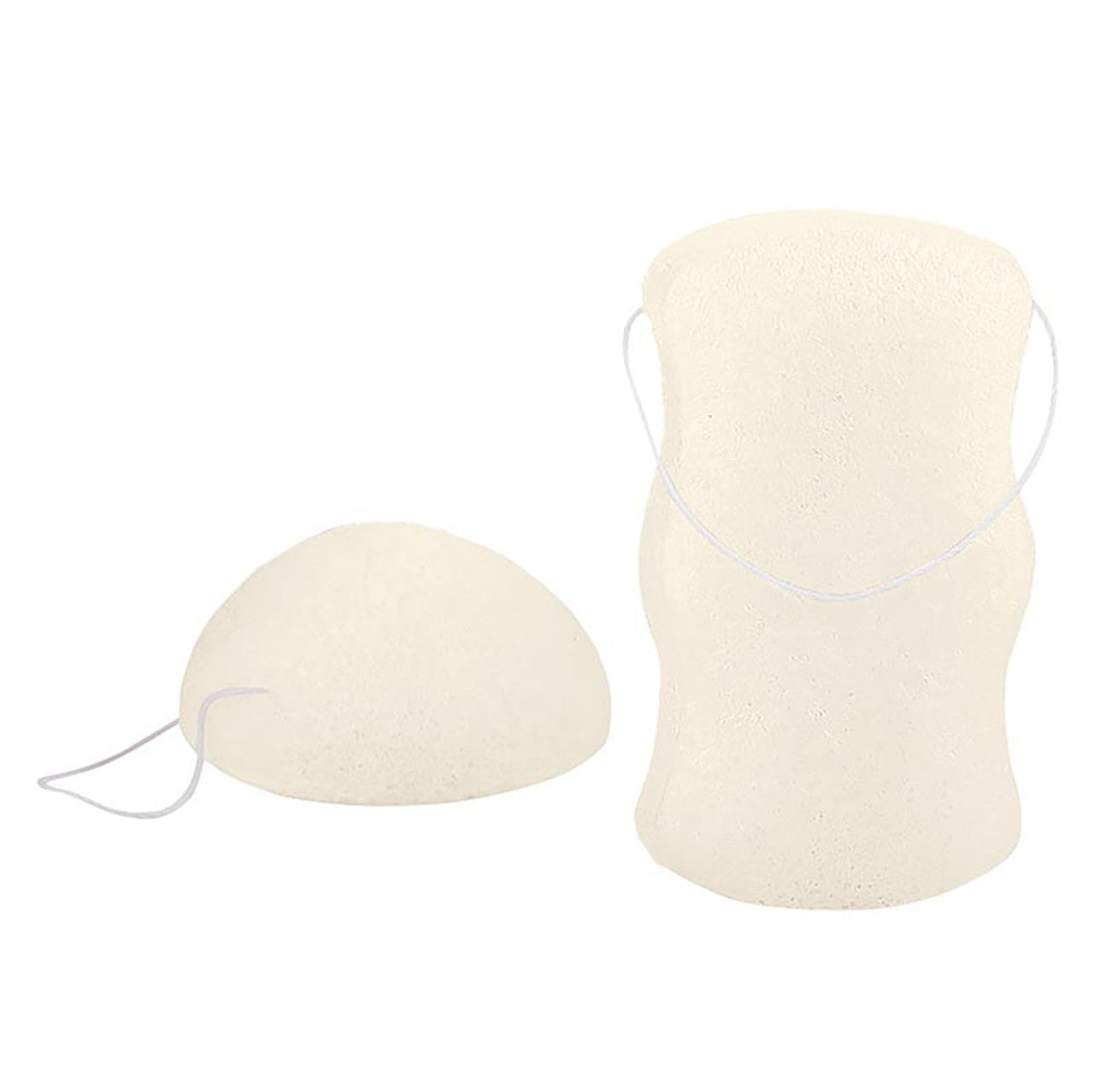 White Konjac Sponge Set | Detoxify Exfoliate Skin Care