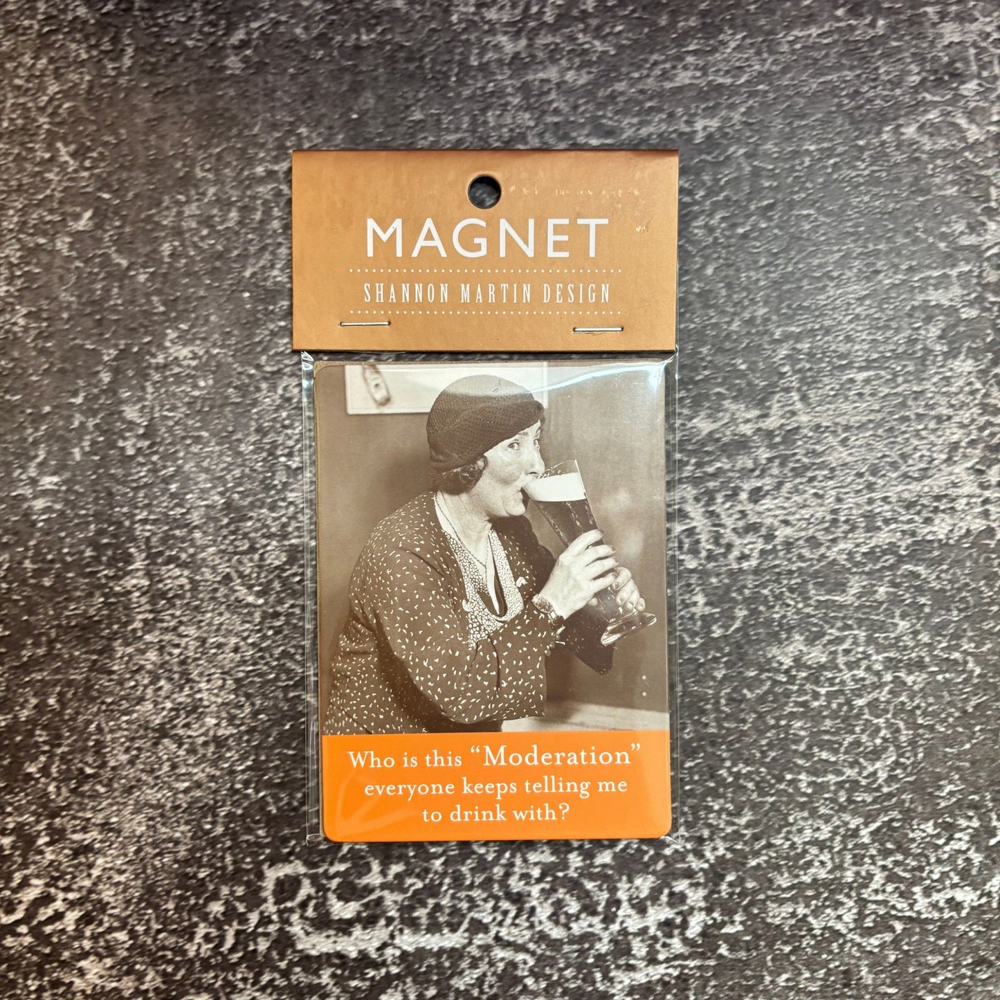 Who is This Moderation Everyone Keeps Telling Me to Drink With Rectangle Magnet