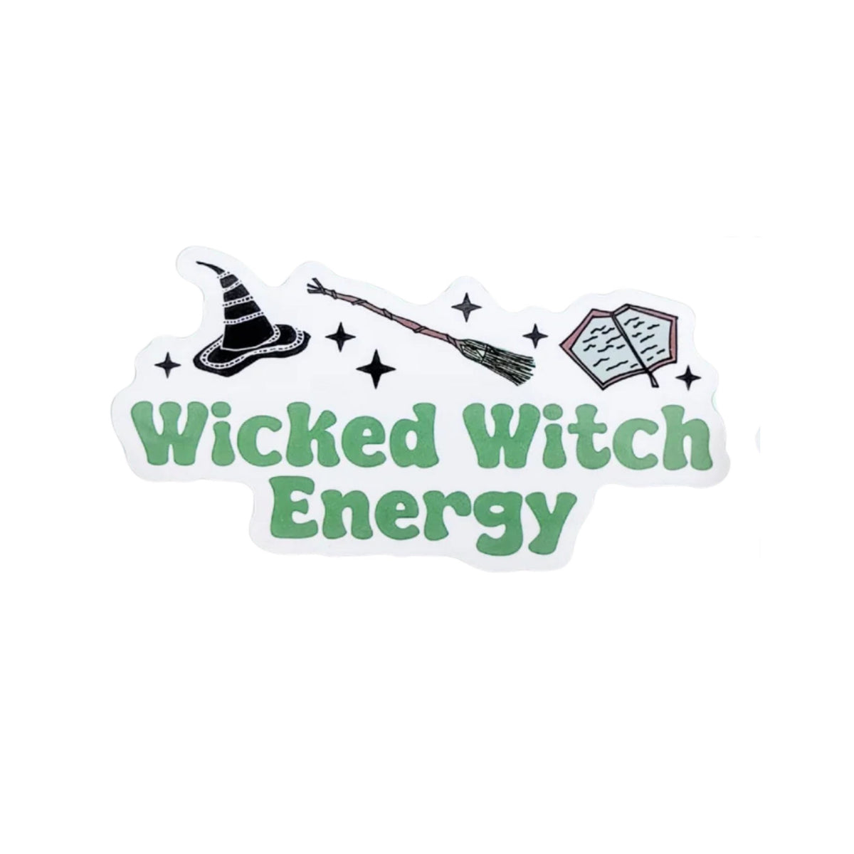 Wicked Witch Energy Vinyl Sticker