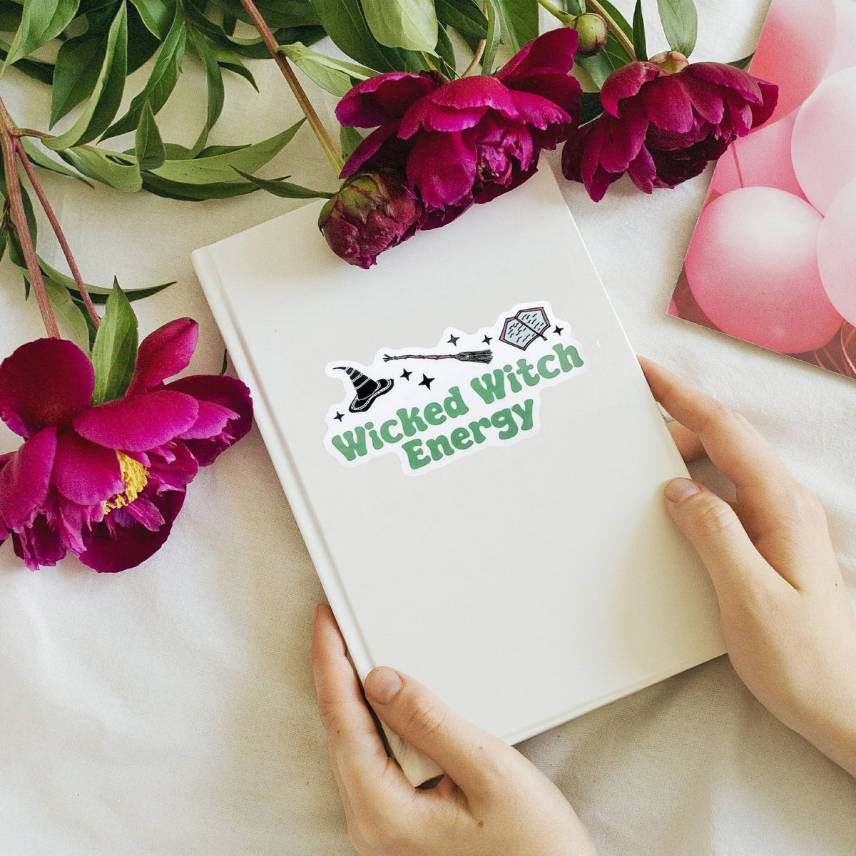Wicked Witch Energy Vinyl Sticker