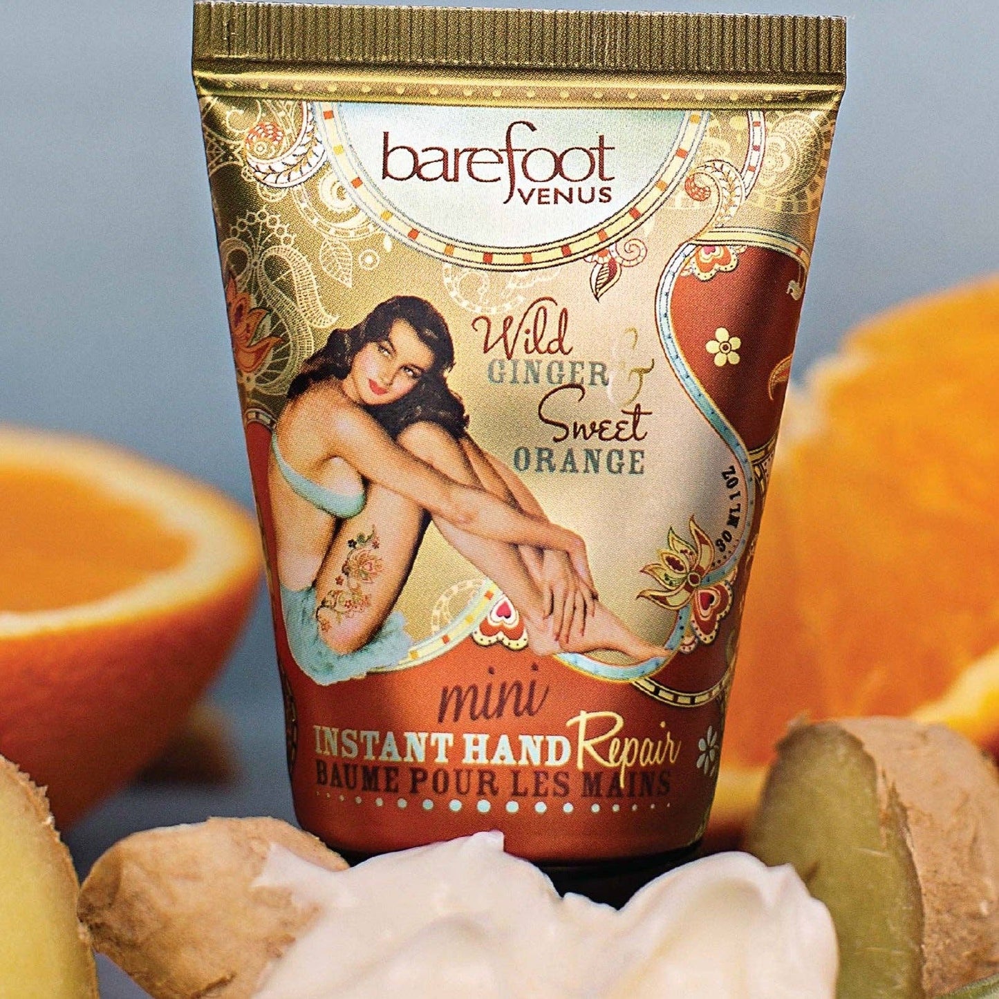 Wild Ginger & Sweet Orange Mini Hand Repair Balm – Citrus Musk | 1oz