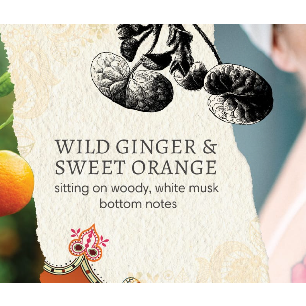 Wild Ginger & Sweet Orange Mini Hand Repair Balm – Citrus Musk | 1oz