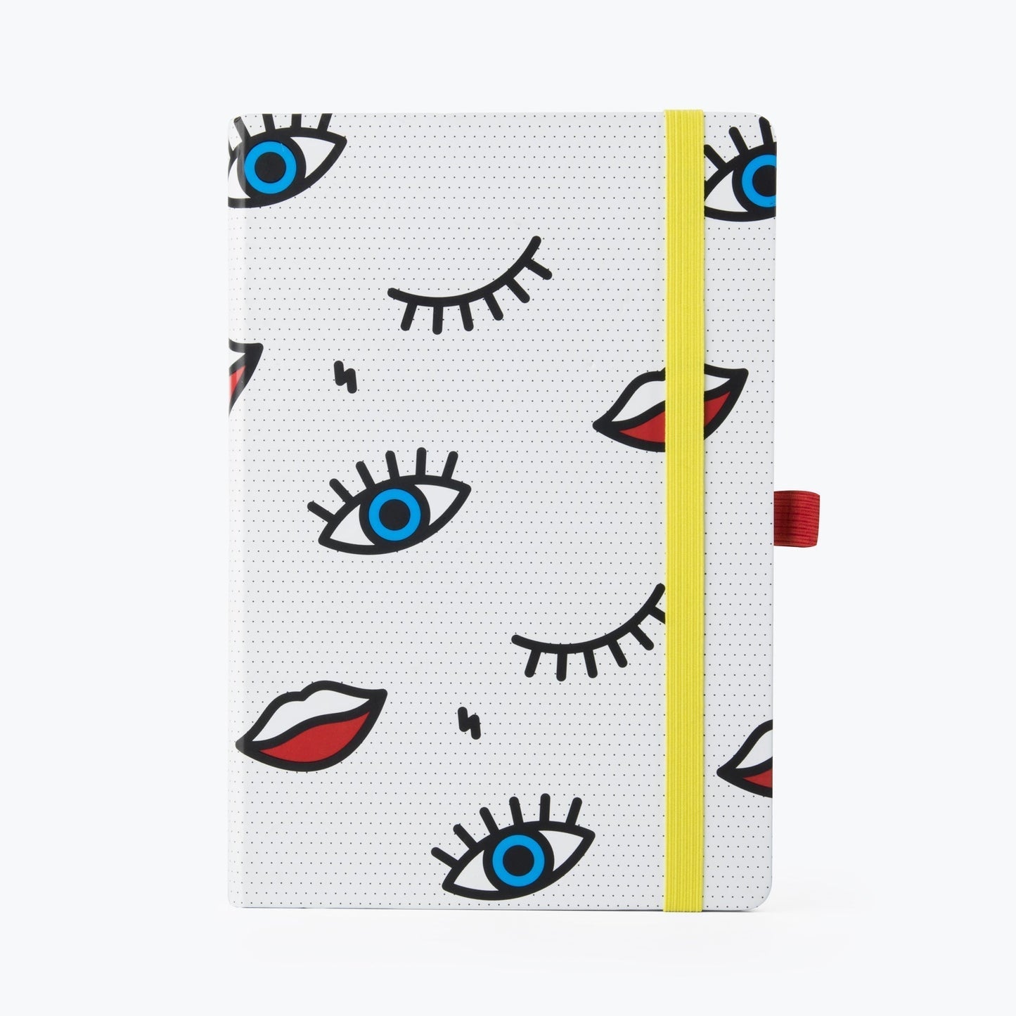 Wink Pop Art Notebook — Bulk Lot of 24 (Gifting, Events & Resale)-Mustard-The Bullish Store