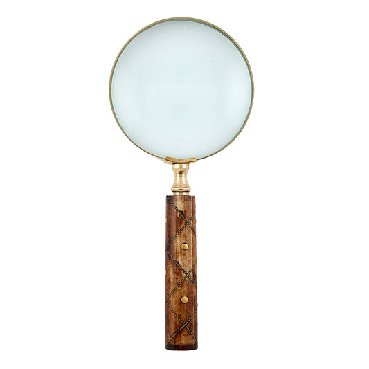 Wire Inlay Vintage Magnifying Glass | Gifts for Him