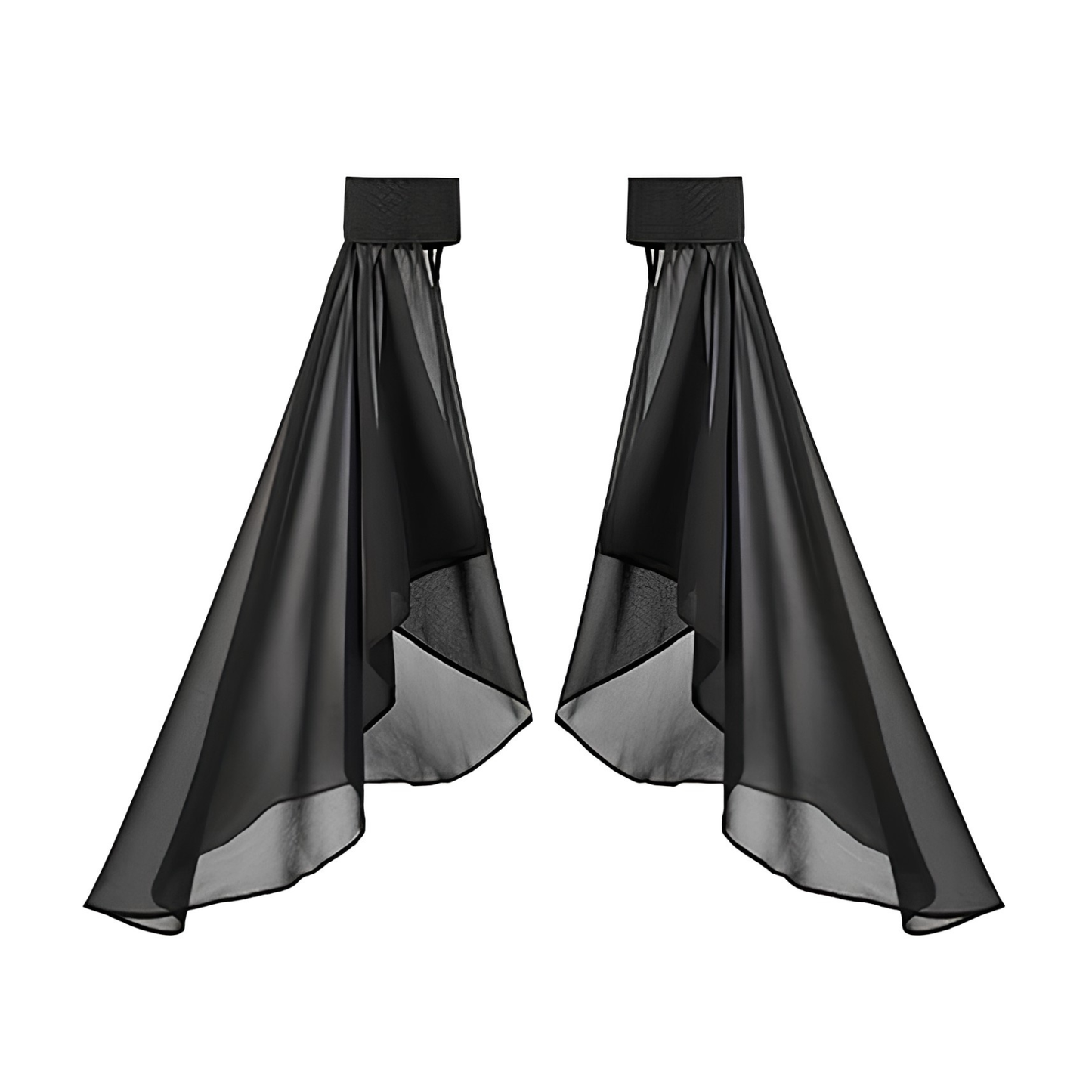 Witchy Black Arm Sleeves Set of 2 | Sheer Mesh-Paper & Quartz-The Bullish Store