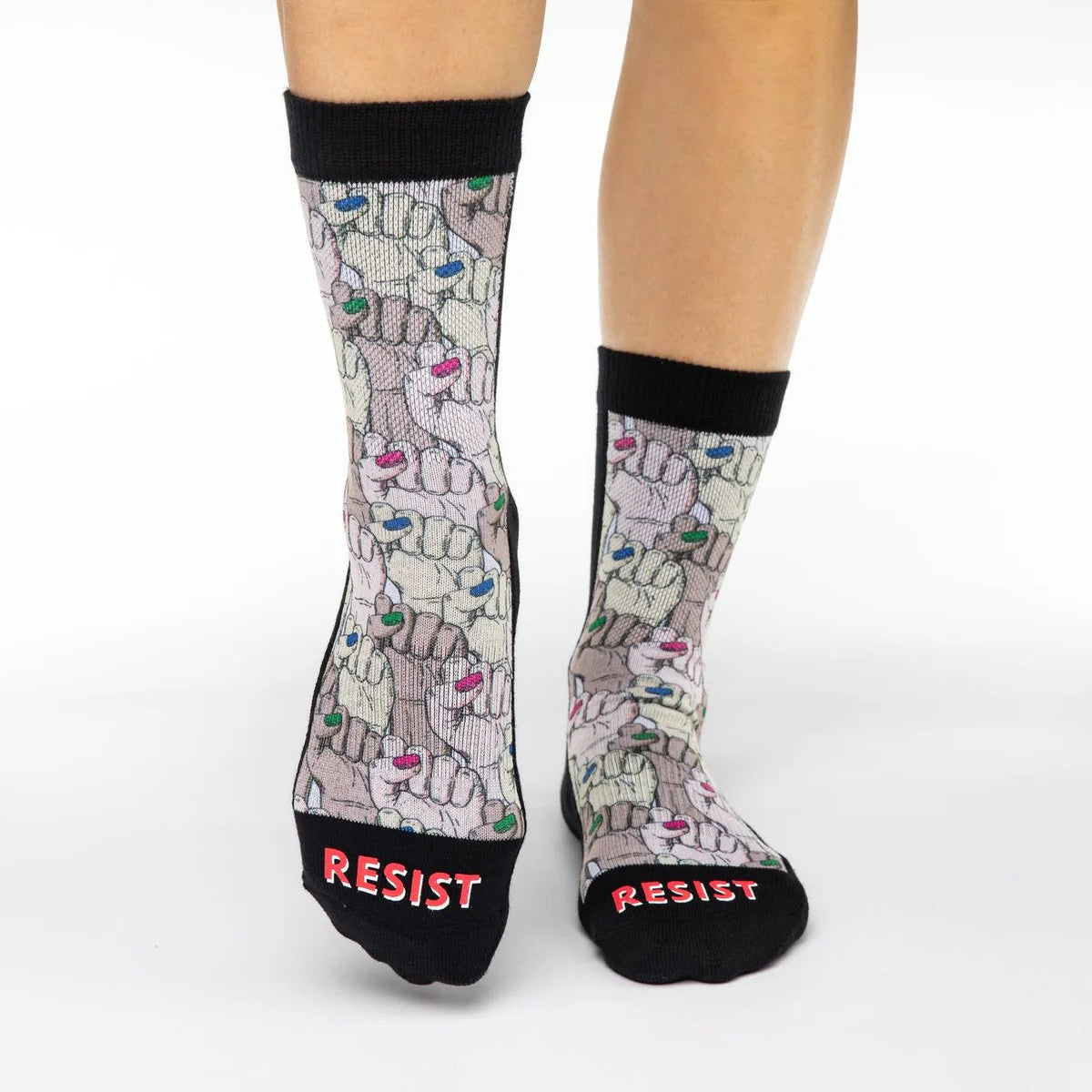 Women’s Resist Socks | Empowering Feminist Crew Socks