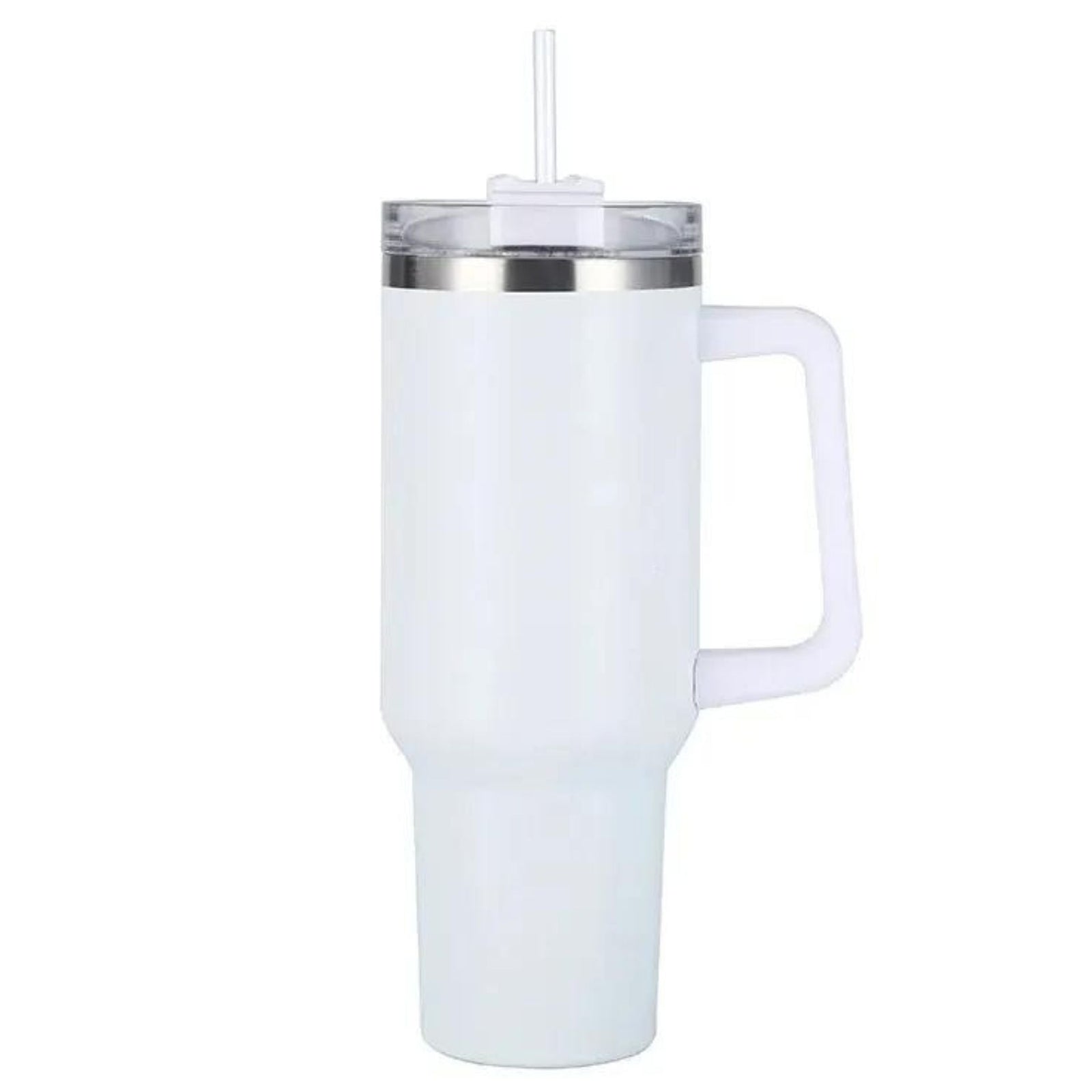 World’s Best Cup: The GetBullish Sticker Tumbler 40 Oz Handle Travel Mug - Choose Your Own Sticker Pack