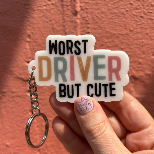 Worst Driver But Cute Keychain-Creative Brands-The Bullish Store