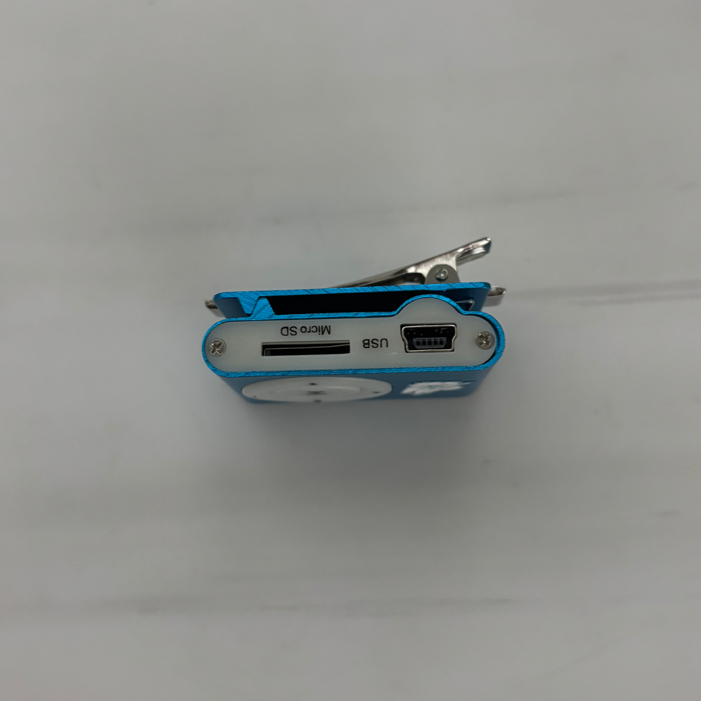 Y2K MP3 Mini Hair Clip | Kawaii Bedazzled Barrette | 1.5" | Sold Individually