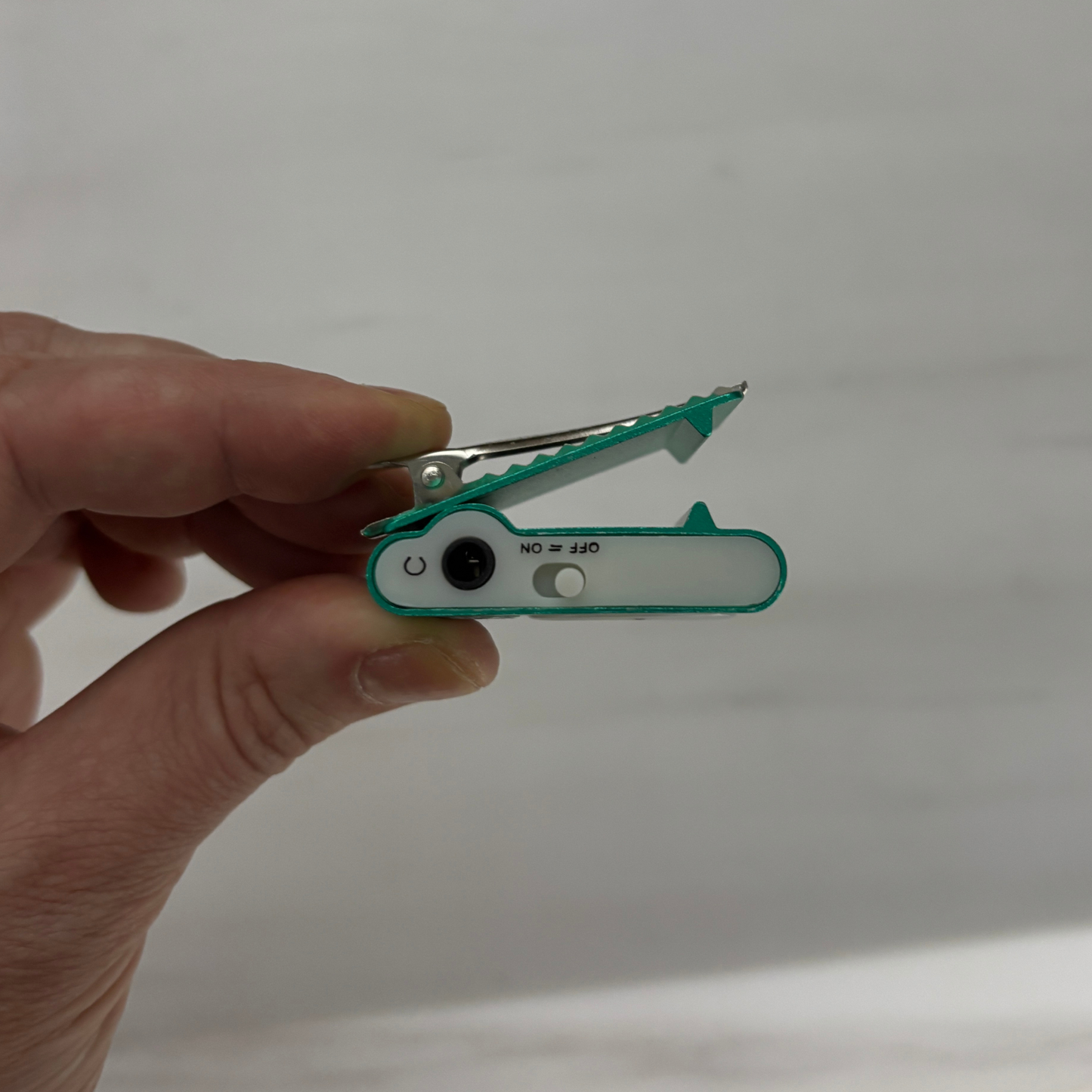 Y2K MP3 Mini Hair Clip | Kawaii Bedazzled Barrette | 1.5" | Sold Individually