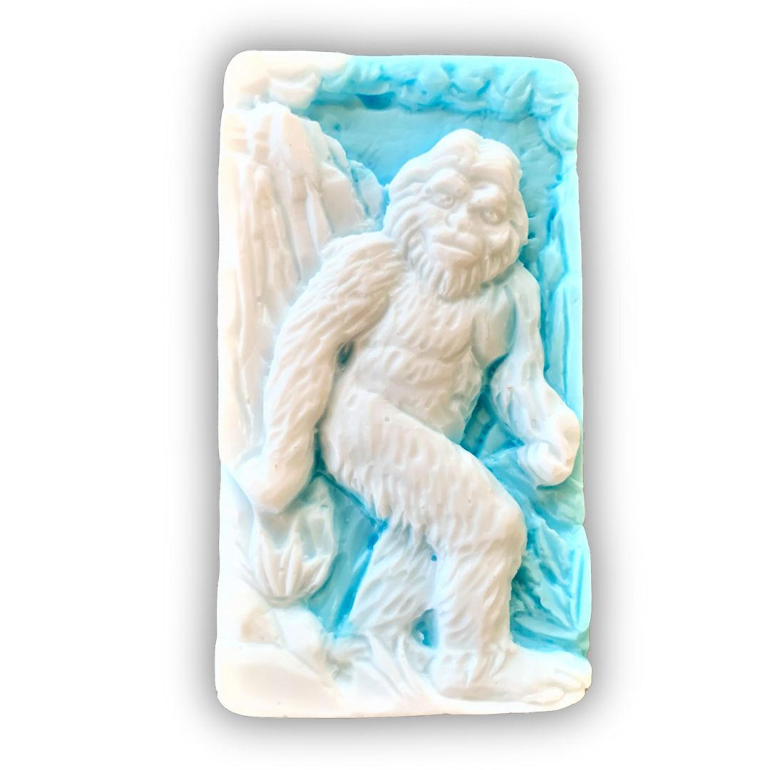 Yeti 3D Bar Soap in Blue and White | Snow Scent
