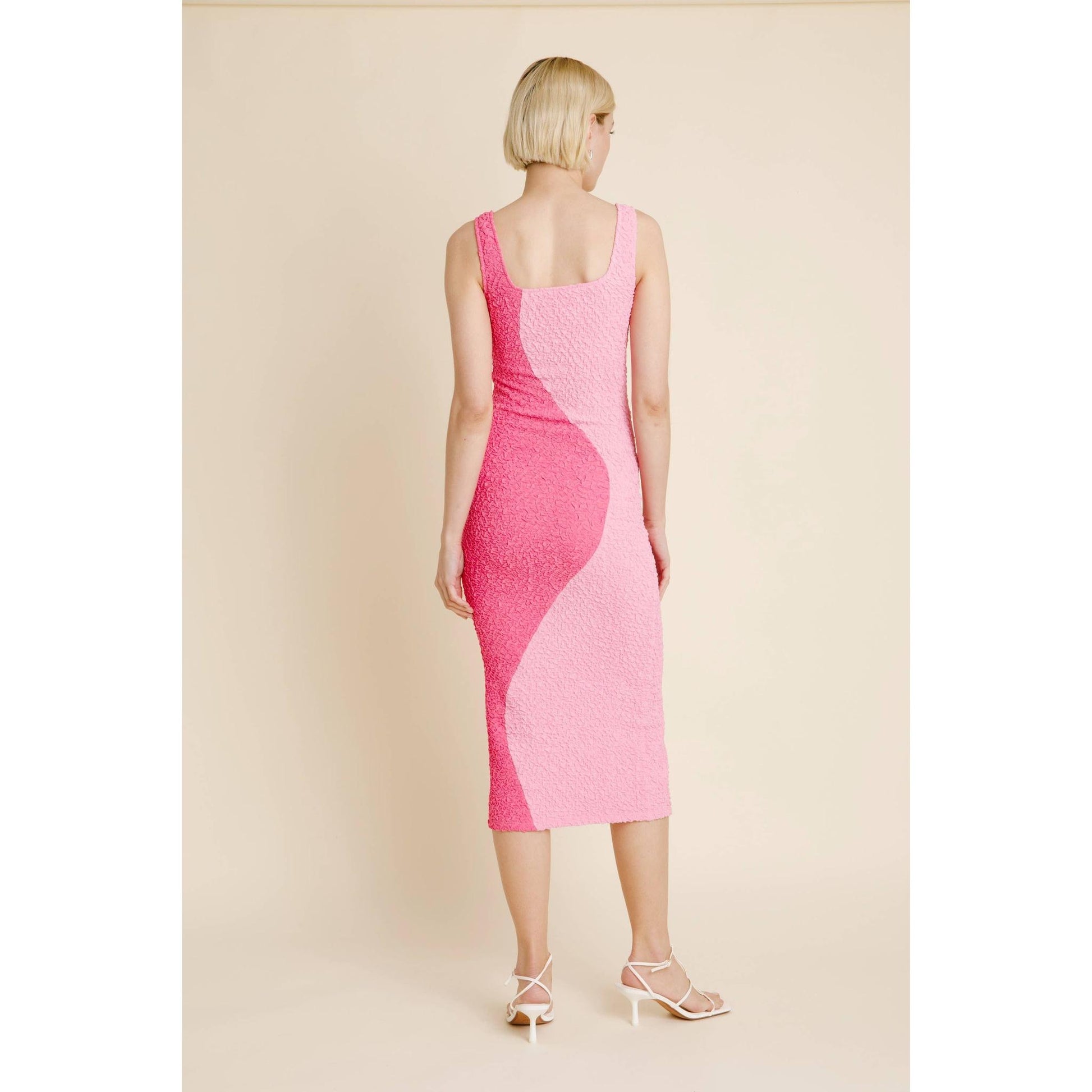 two tone pink dress Two-tone wine/pink blonde dress