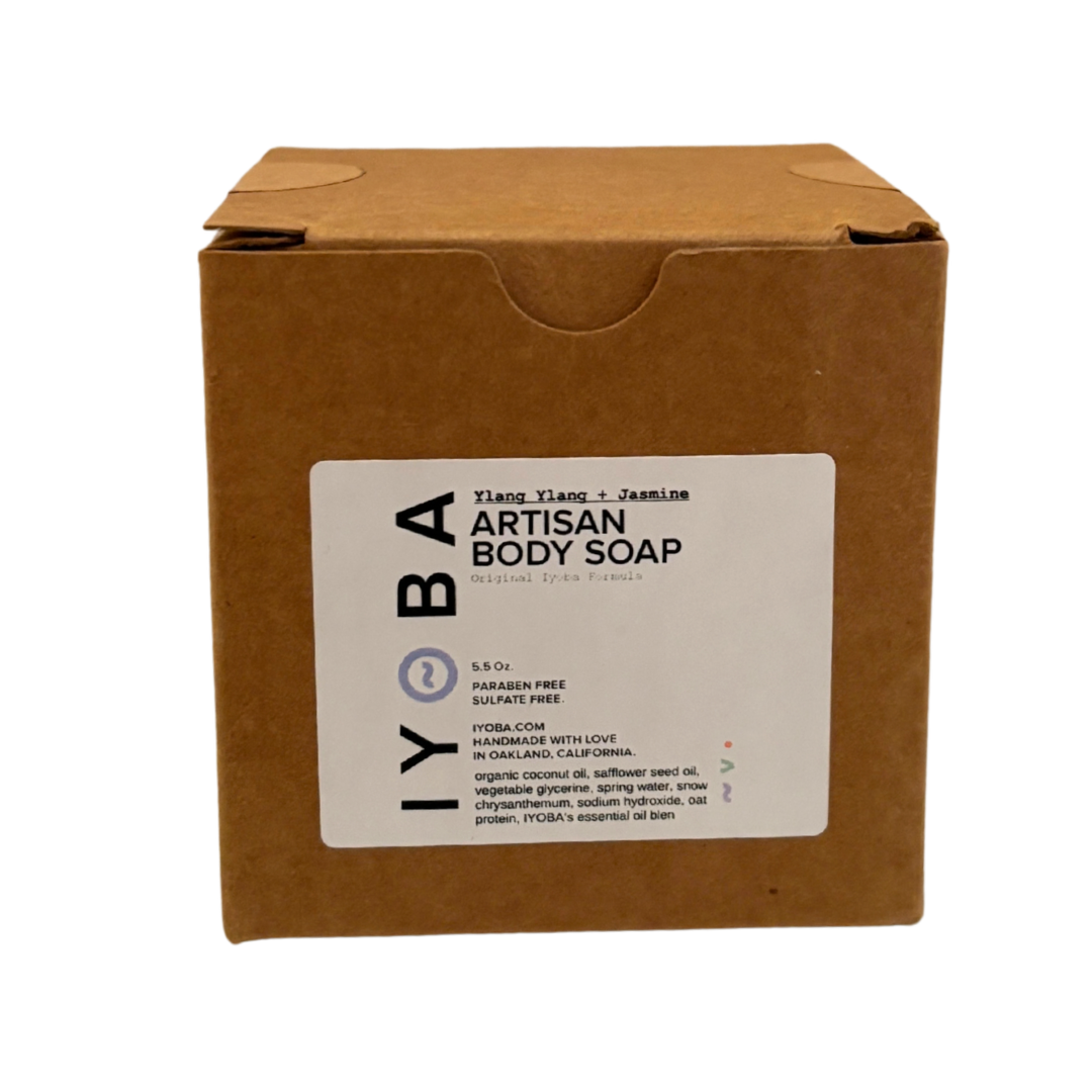 Ylang Ylang + Jasmine Soap Cube-Iyoba-The Bullish Store