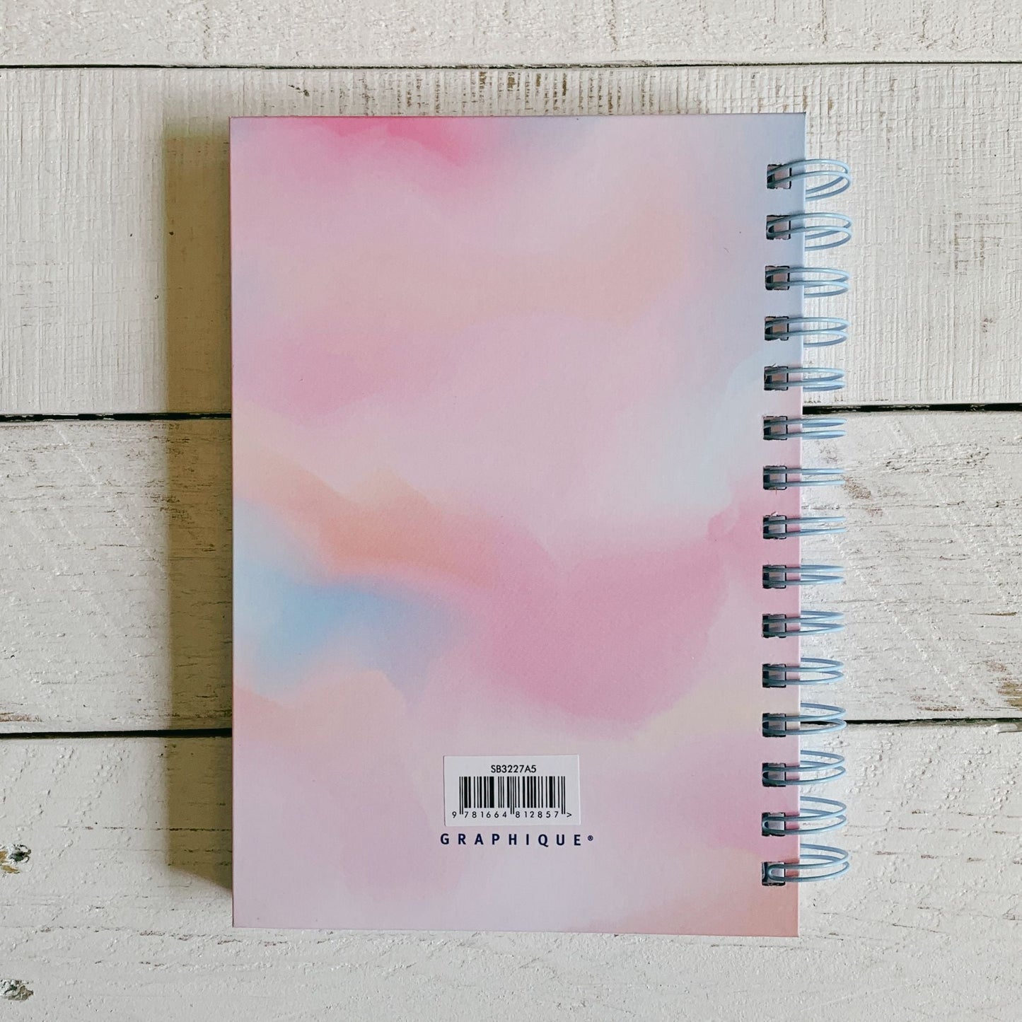 You Are Never Too Old To Dream A New Dream Spiral Hard Bound Journal in Pastel Color