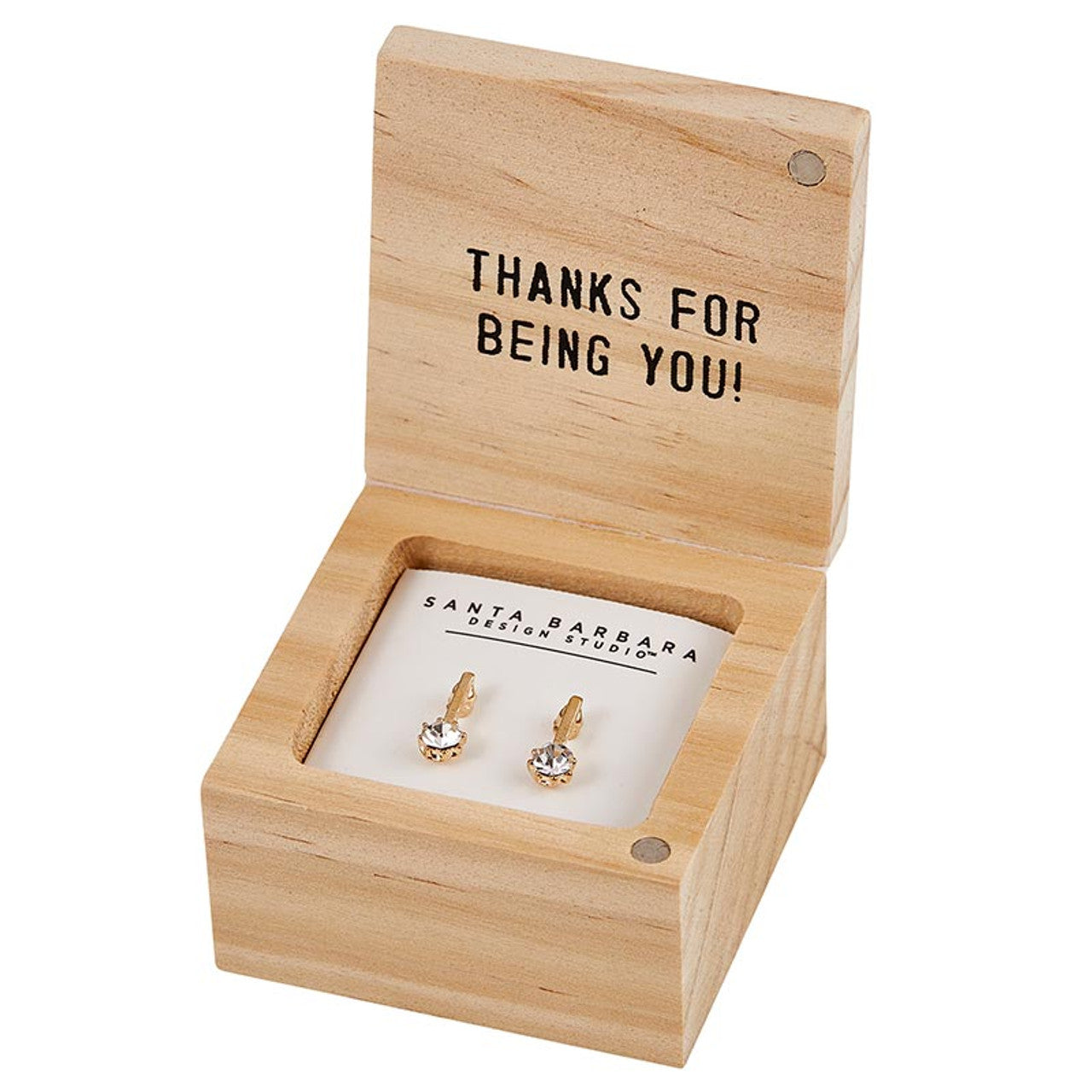 You Are One in a Million Treasure Box Earrings | In a Wooden Gift Box