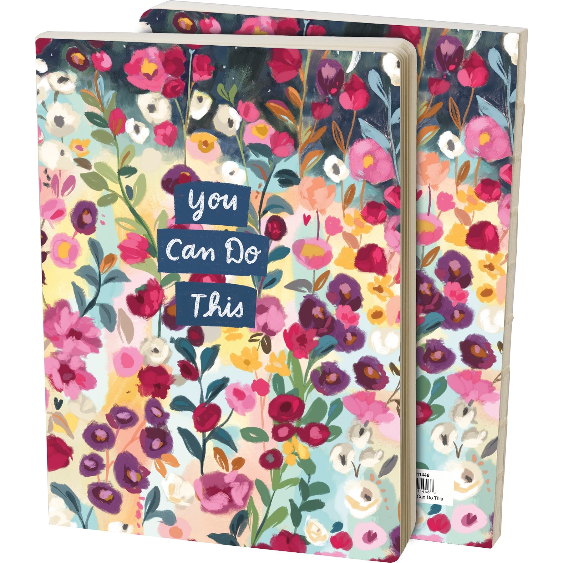 You Can Do This Journal | Double-Sided Floral Design Notebook