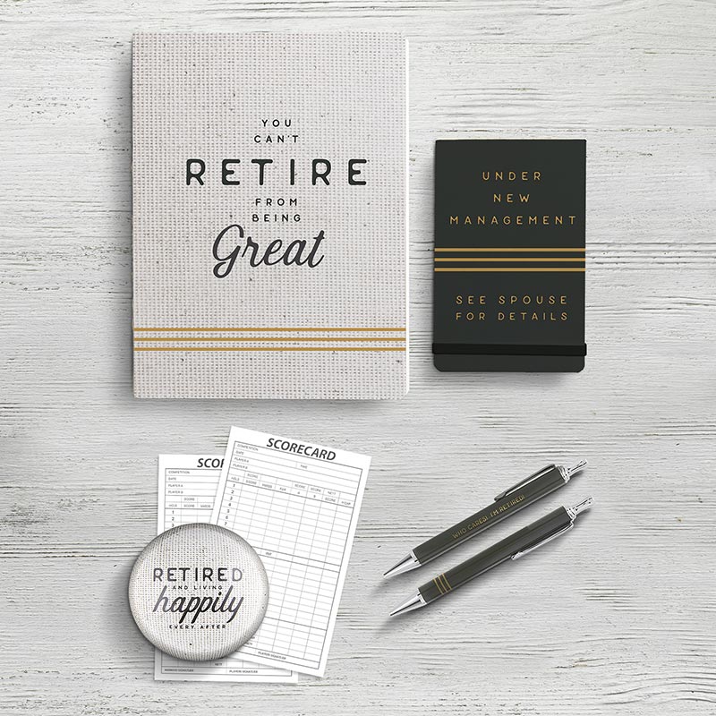 You Can't Retire From Being Great Coptic Bound Journal Notebook