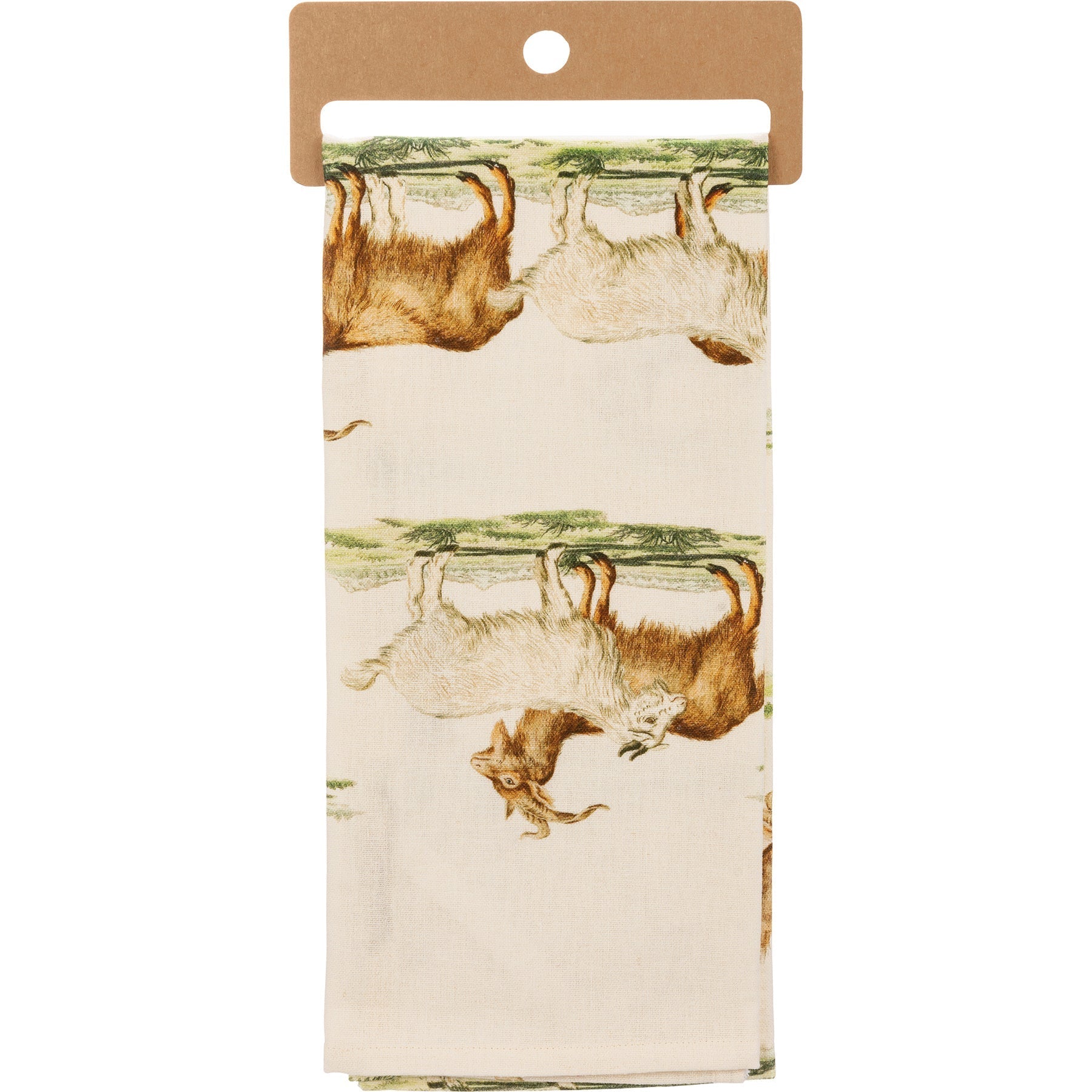 You Goat This Dish Cloth Towel | Cotten Linen Novelty Tea Towel | Cute Kitchen Hand Towel | 18" x 28"