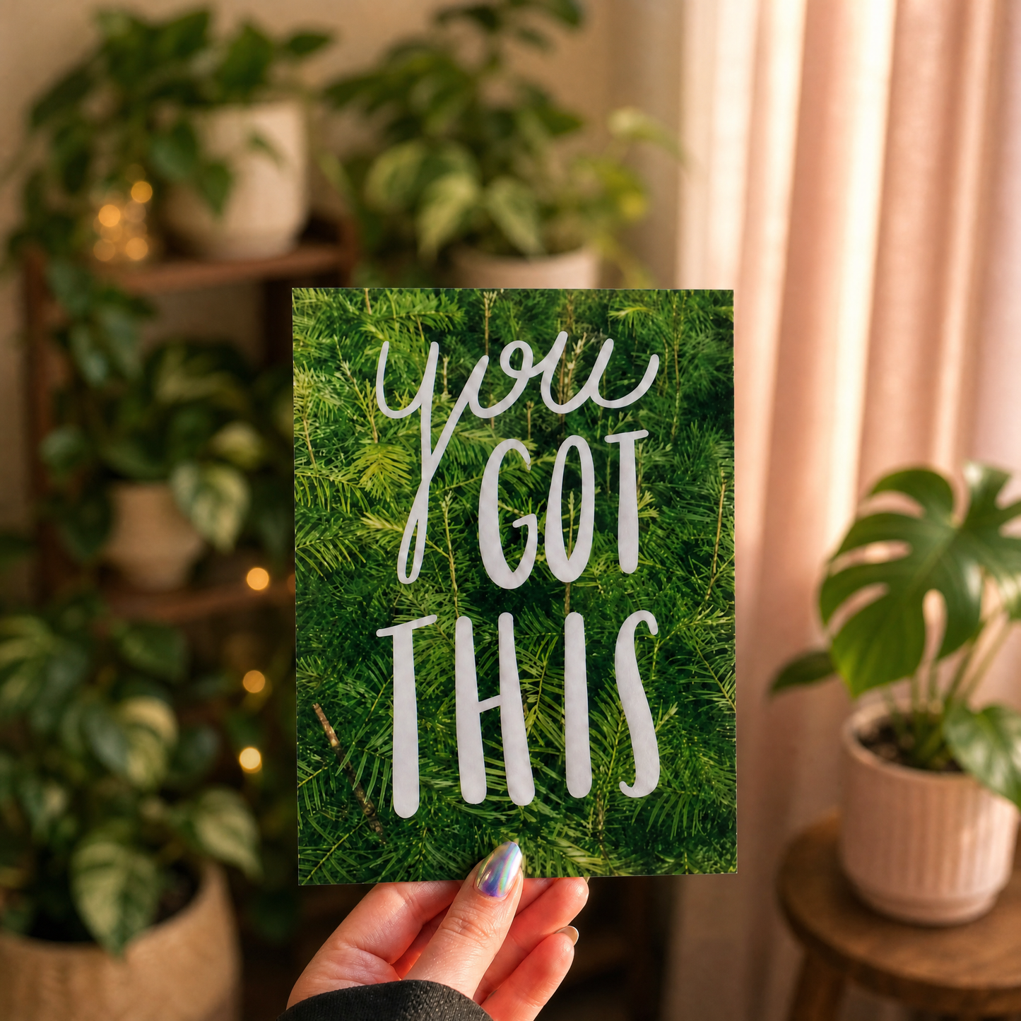 You Got This 5" x 7" Art Print | Hand-Lettered Unframed Art on Archival Paper