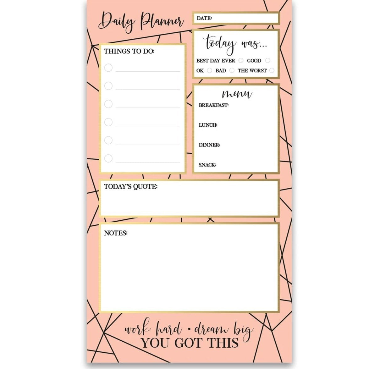 You Got This Magnetic Daily Planner | 5.25" x 9.50"