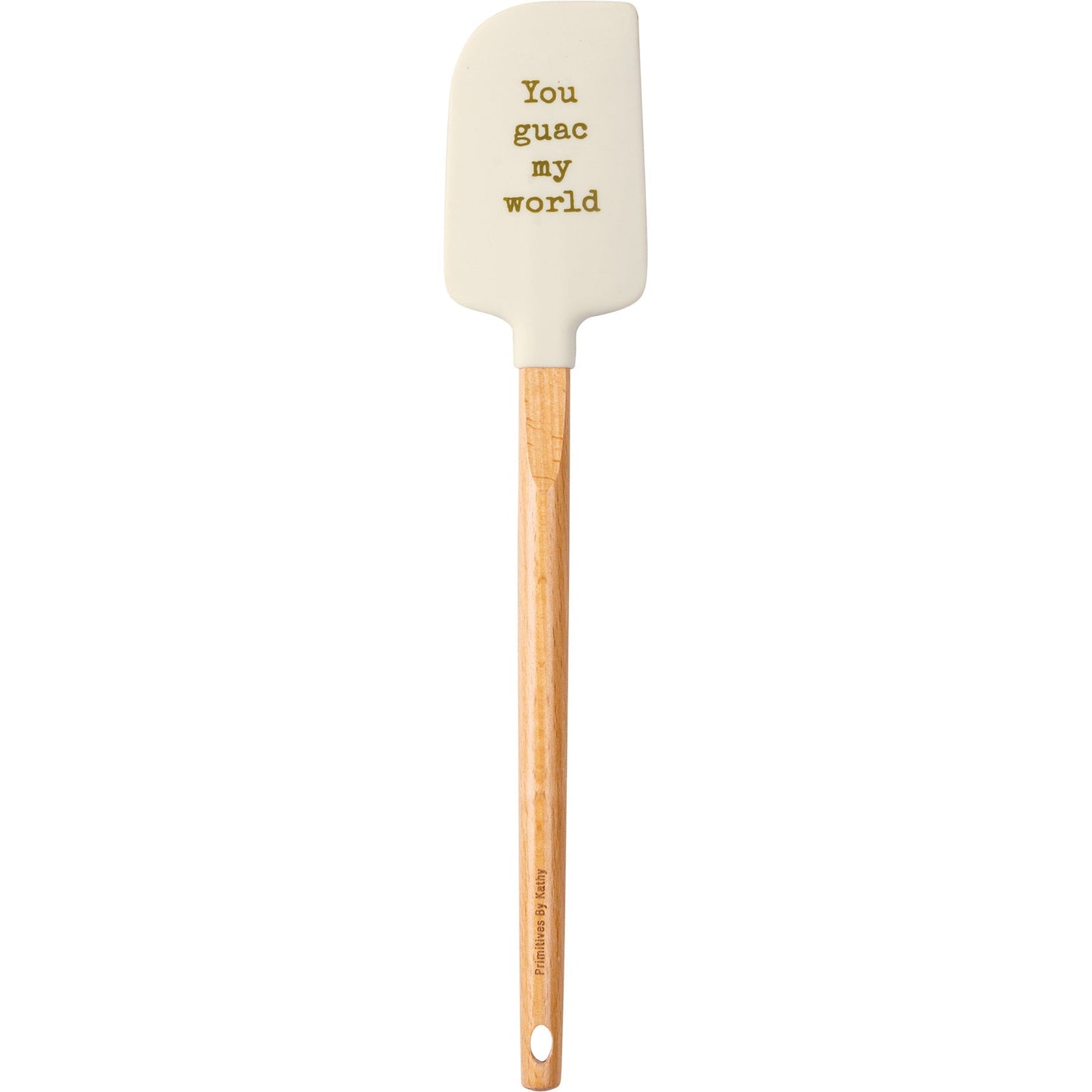 You Guac My World Spatula With A Wooden Handle