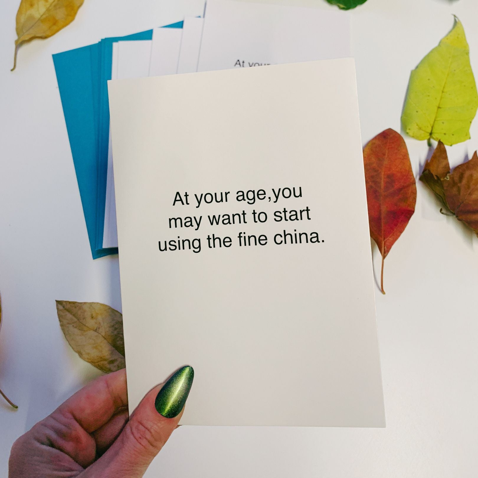 You May Want To Start Using The Fine China Birthday Greeting Card