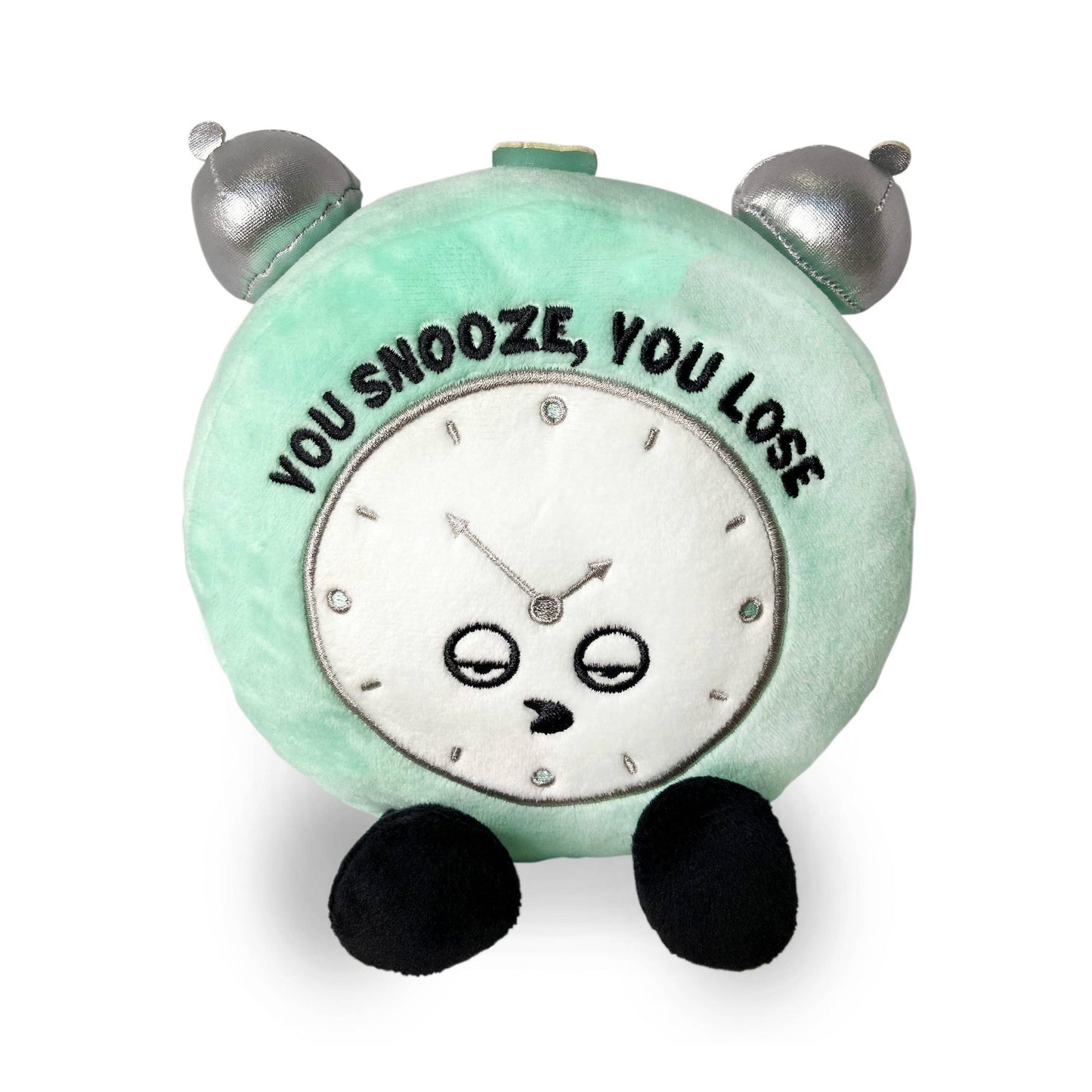 You Snooze You Lose Alarm Clock Plush-Punchkins-The Bullish Store