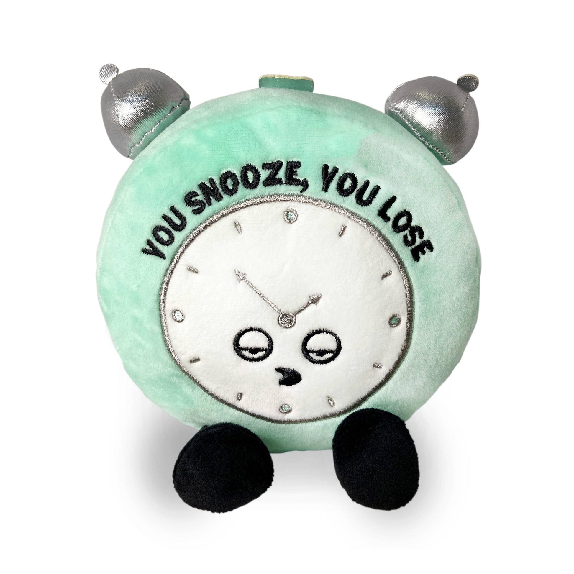 You Snooze You Lose Alarm Clock Plush-Punchkins-The Bullish Store