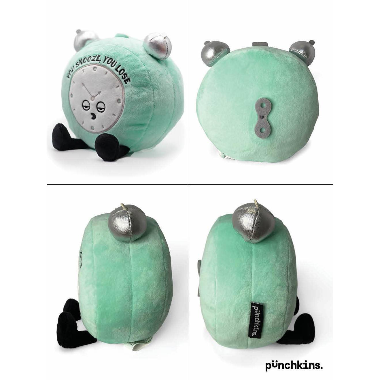 You Snooze You Lose Alarm Clock Plush-Punchkins-The Bullish Store