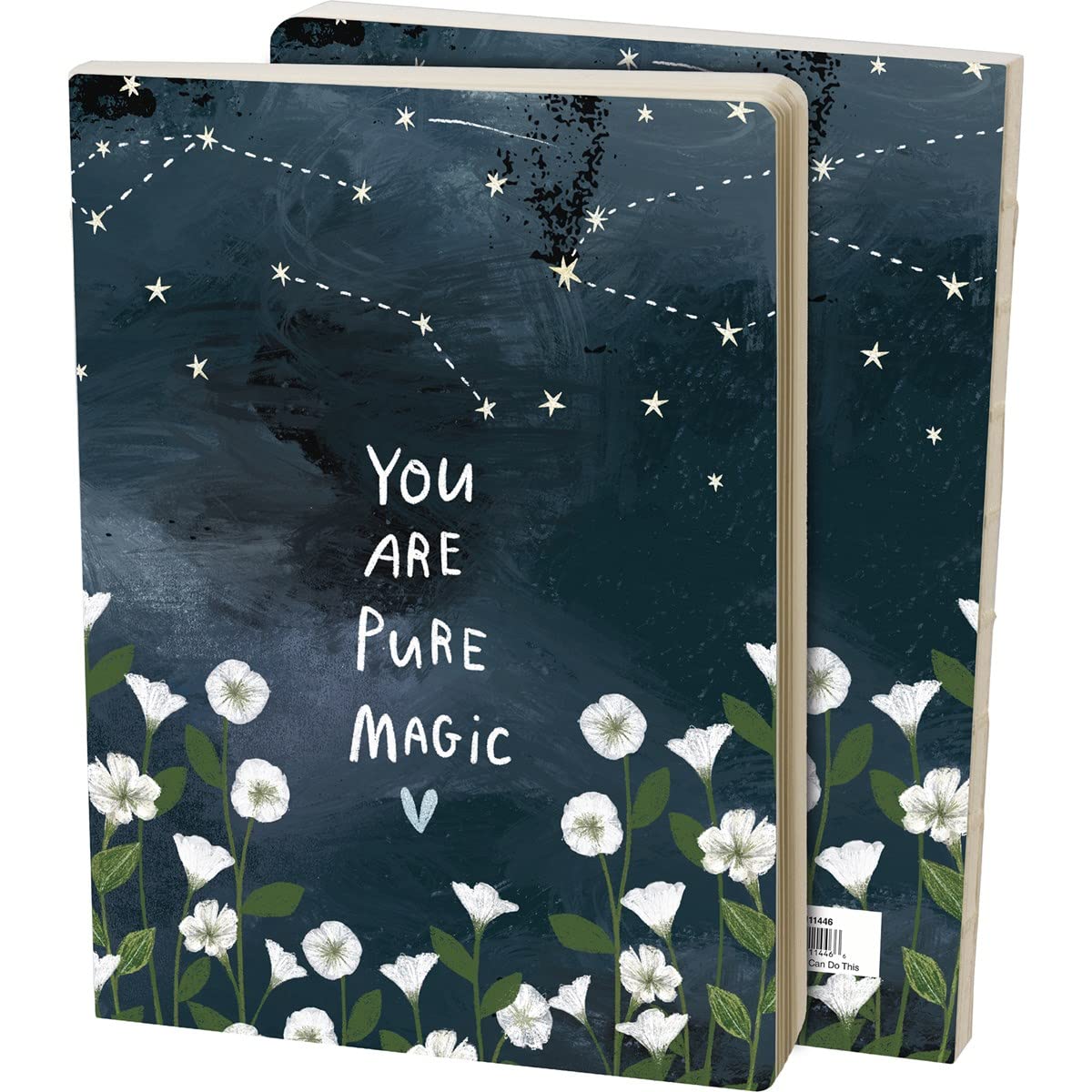 You are Pure Magic Journal | Cosmic Constellations Stars Double-side Notebook | 160 Lined Pages