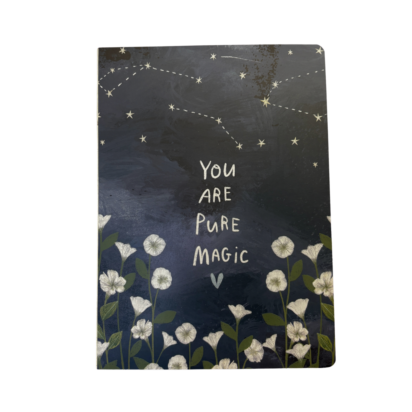 You are Pure Magic Journal | Cosmic Constellations Stars Double-side Notebook | 160 Lined Pages