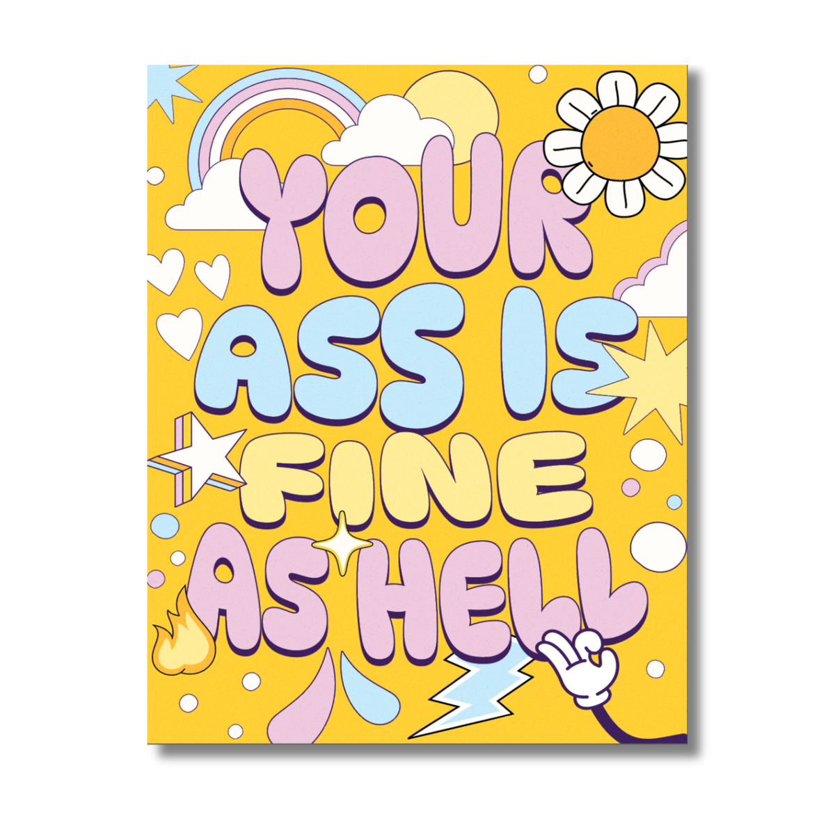 Your Ass Is Fine as Hell 500-Piece Jigsaw Puzzle-Fun Club-The Bullish Store
