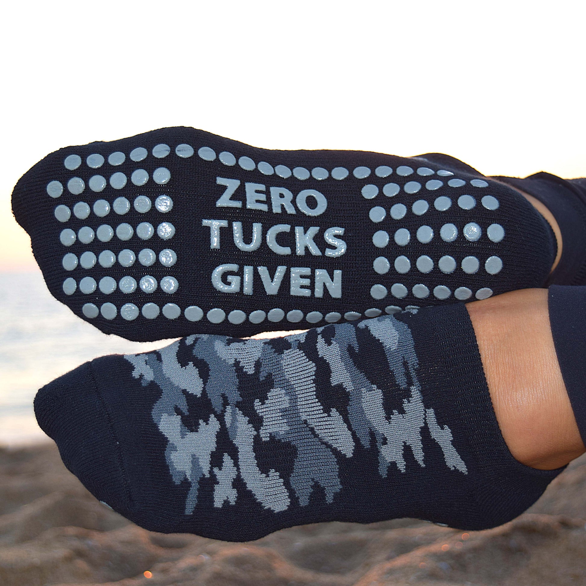 Zero Tucks Given Sticky Socks | Barre Pilates Yoga Giftable Anti-Slip Grippy Socks